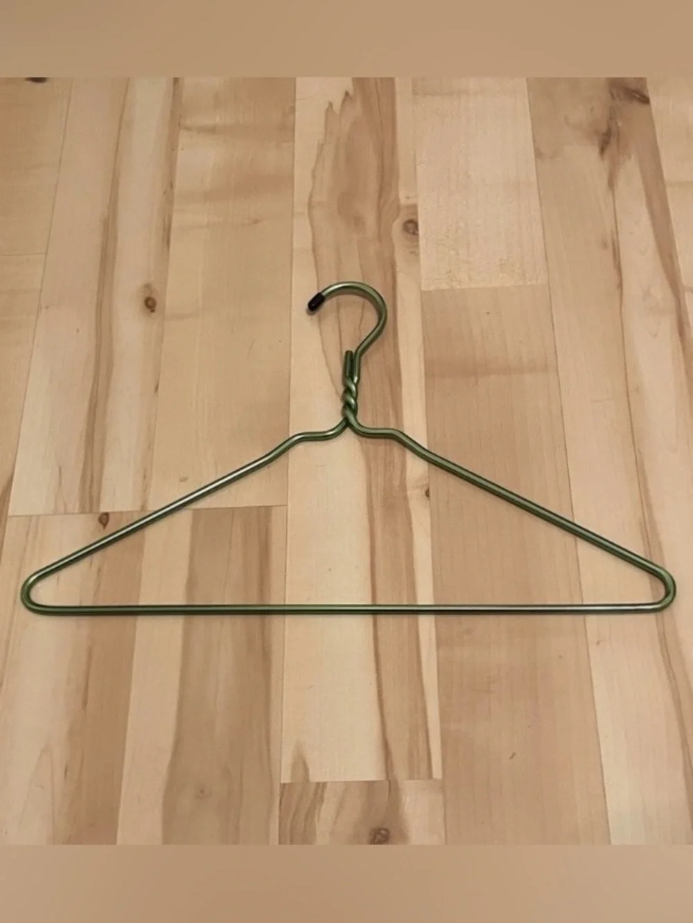 Green Metal Hanger